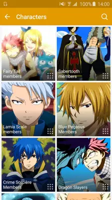 Fairytail android App screenshot 3